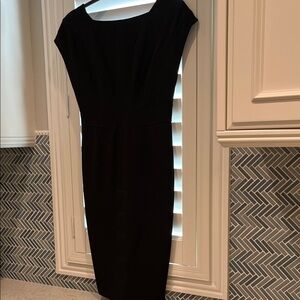 Zac Zac Posen Elegant Black Sheath Dress-Size 4